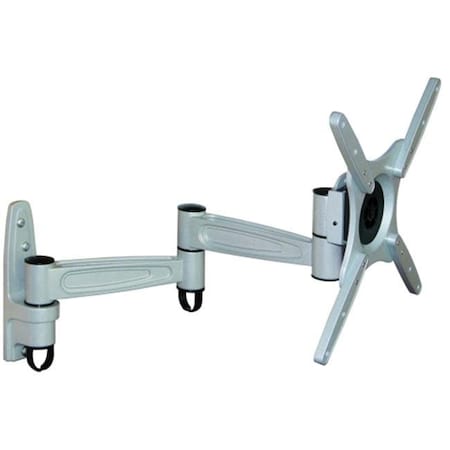 Electronic Master ElectronicMaster LCD5441 TygerClaw 17 in. - 37 in. Full-Motion Wall Mount - Silver LCD5441